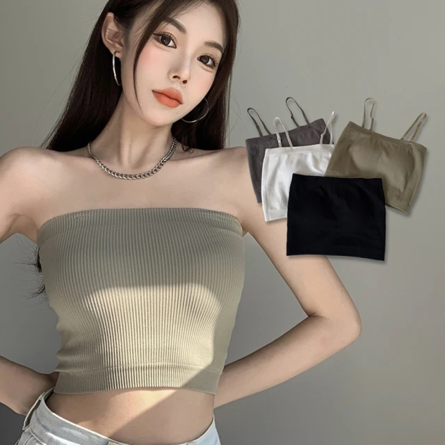 【D.studio】韓版性感方領露鎖骨運動背心(帶胸墊免穿內衣運動上衣小可愛 女裝衣服短版上衣短板上衣 V275) 歷史價格詳細信息