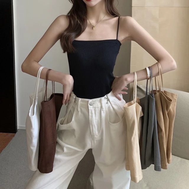 【D.studio】韓版平口細肩內搭背心(帶胸墊免穿內衣 上衣 小可愛 女裝 背心女 衣服 短版上衣) 歷史價格詳細信息
