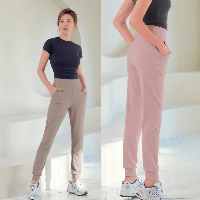 【STL】現貨 yoga 韓國瑜伽 AirDry +5ccm Jogger 高腰 涼感 女 運動 機能 慢跑 束口褲 長褲(多色) 歷史價格詳細信息