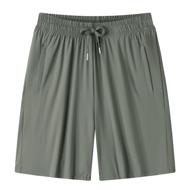 大小尺碼-冰絲 排汗 彈性 短褲-黑/灰-0205552 歷史價格詳細信息