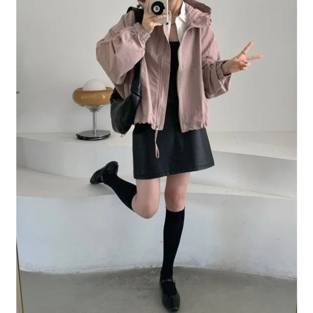 【UniStyle】長袖夾克外套 設計感拉鍊滾邊棒球服外套 女 ZM037-909-035A(黑) 歷史價格詳細信息