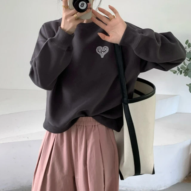 愛心刺繡 長袖襯衫 白色襯衣 男士 青年文藝長袖襯衫 潮流衣服（VGC213）【壹號站】 歷史價格詳細信息