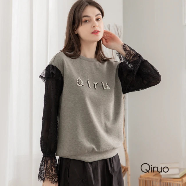 【Qiruo 奇若名品】秋冬專櫃黑色連帽上衣6007A黃彩繪設計(M-2XL) 歷史價格詳細信息