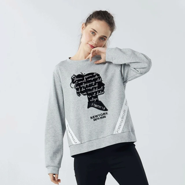 【Qiruo 奇若名品】秋冬專櫃灰黑上衣8075A 蕾絲長袖女裝(M-2XL) 歷史價格詳細信息