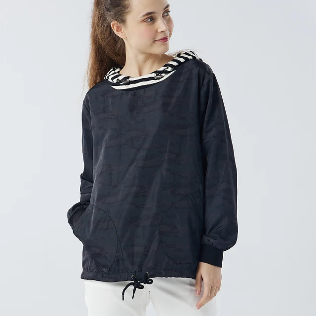 【Qiruo 奇若名品】秋冬專櫃黑色連帽上衣6007A黃彩繪設計(M-2XL) 歷史價格詳細信息
