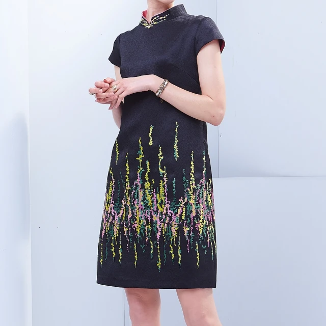 【NADIA LIN 林臣英】蕾絲領緹花洋裝 歷史價格詳細信息