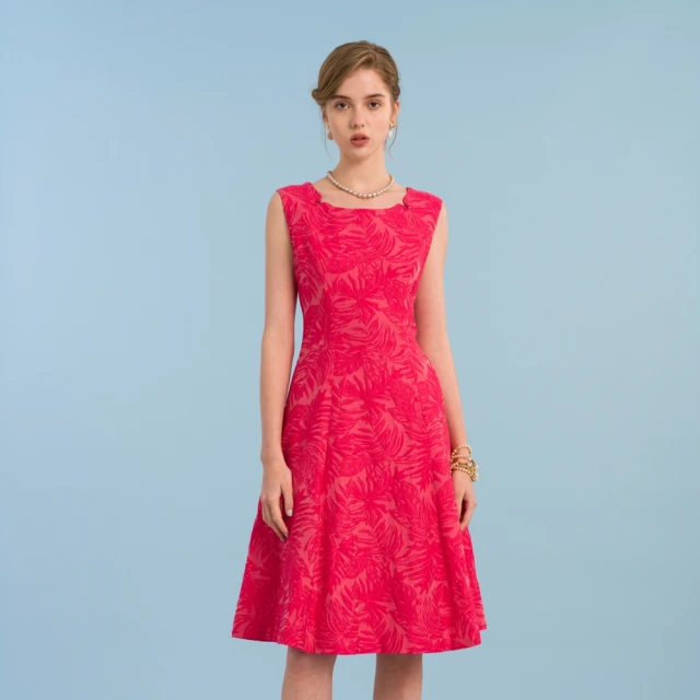 【NADIA LIN 林臣英】蕾絲領緹花洋裝 歷史價格詳細信息