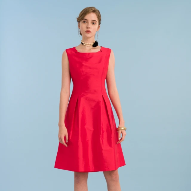 【NADIA LIN 林臣英】蕾絲領緹花洋裝 歷史價格詳細信息