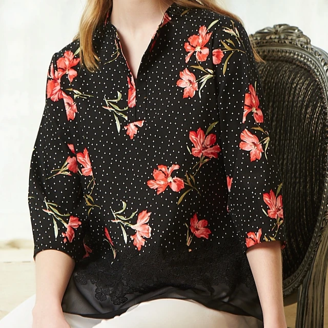 【NADIA LIN 林臣英】蕾絲領緹花洋裝 歷史價格詳細信息