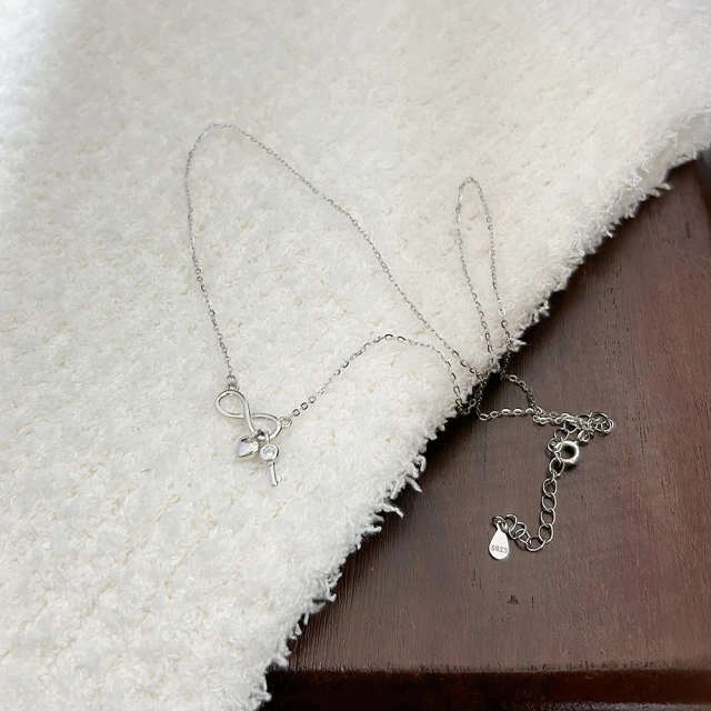 【MOON MOON ACC.】｜純銀項鍊 925｜年華 • 無限心鎖 頸鍊鎖骨鏈  單只販售(氣質優雅) 價格比較,價格查詢,歷史價格詳細信息