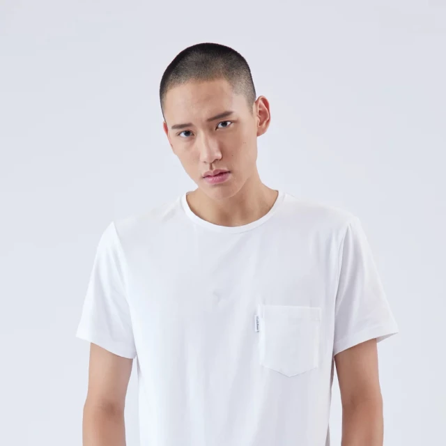 Bread＆Boxers Crew-Neck relaxed有機棉女用不收邊Ｔ(小男孩藍) 短袖 短T 素T 素面 質感 歷史價格詳細信息