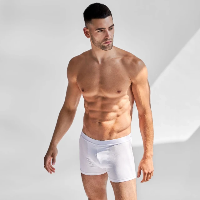 Bread&Boxers 舒適有機棉男用四角內褲（黑色） 歷史價格詳細信息
