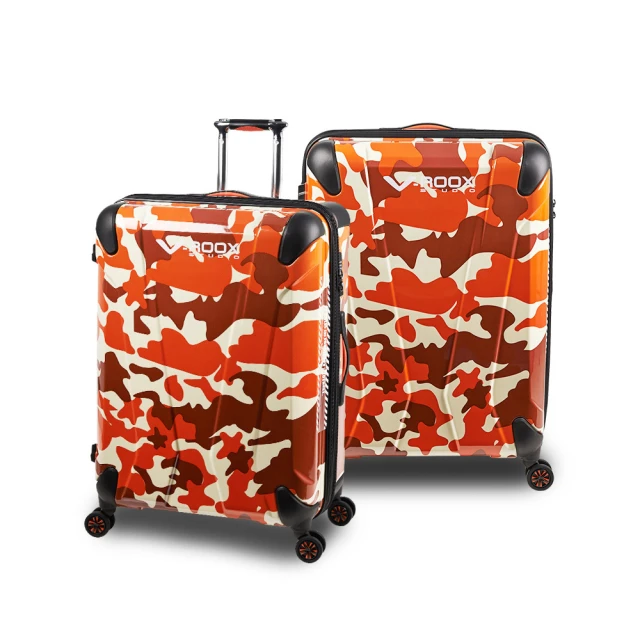 V-ROOX 21吋 紅磚迷彩 原創潮款防爆雙層拉鏈可擴充行李箱 AXIS-59203 BSMI字號R55201 歷史價格詳細信息