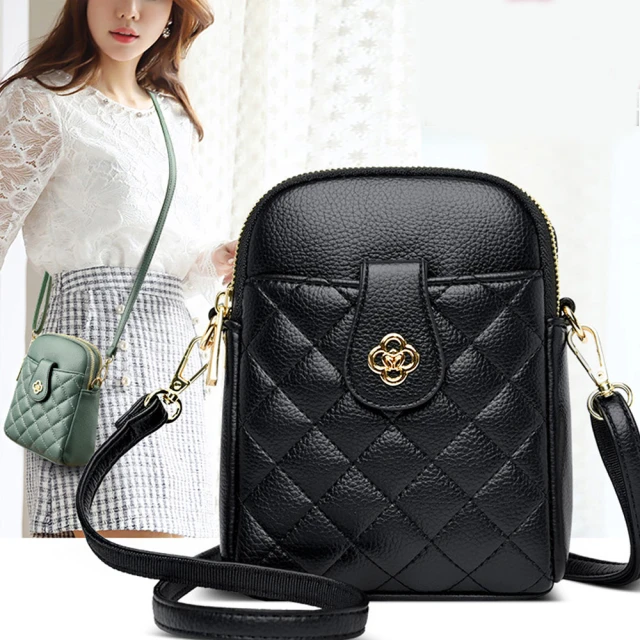 【艾美時尚】女包 側肩包 小包 優雅花卉LOGO拼接斜背手機包(6色.預購) 歷史價格詳細信息