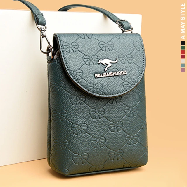 【艾美時尚】女包 側肩包 小包 優雅花卉LOGO拼接斜背手機包(6色.預購) 歷史價格詳細信息