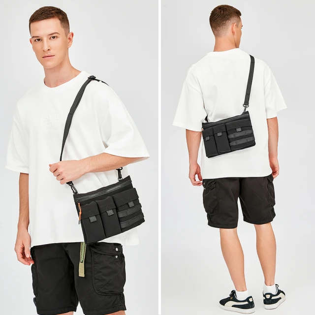 防水多口袋男士斜背bao 通勤baobao 送父親的禮物 高品質袋鼠大容量男士側背bao   頭層  商務 旅行肩背ba 歷史價格詳細信息