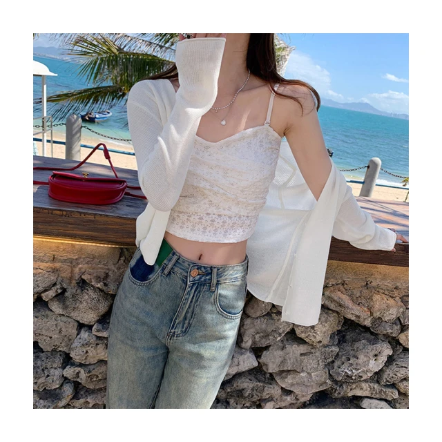 女裝 簡約韓系甜美風愛心紐扣毛衣外套女秋冬新款圓領減齡寬松針織上衣 歷史價格詳細信息