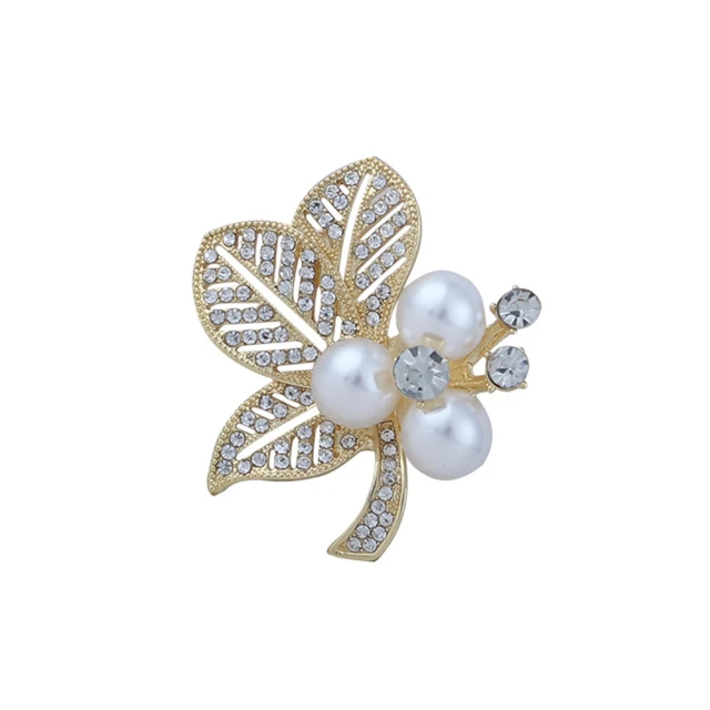 胸針 別針 樹枝珍珠胸針女高檔百搭胸花防走光扣設計感小眾別針固定衣服配飾RD006 歷史價格詳細信息
