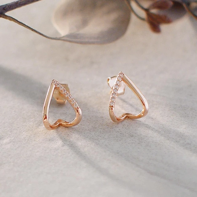 耳釘純銀 愛心小巧 簡約氣質 個性養耳洞 999足銀耳飾 睡覺免摘 歷史價格詳細信息