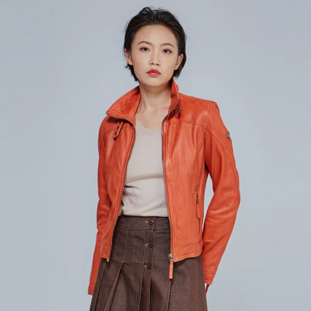 【德國 GIPSY】GWCardie輕量超模款翻領皮衣 ｜卡其米(騎士皮衣女裝 女皮衣) 歷史價格詳細信息
