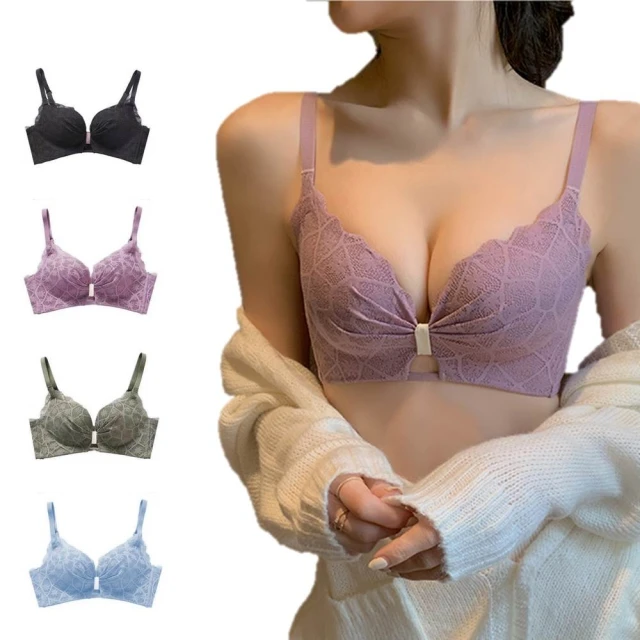 花朵蕾絲鋼圈內衣 舒適薄墊罩杯 三片T字剪裁 女生內衣 集中 包覆 托高內衣 側邊膠條包覆【PT3662無褲】粉紅拉拉 歷史價格詳細信息