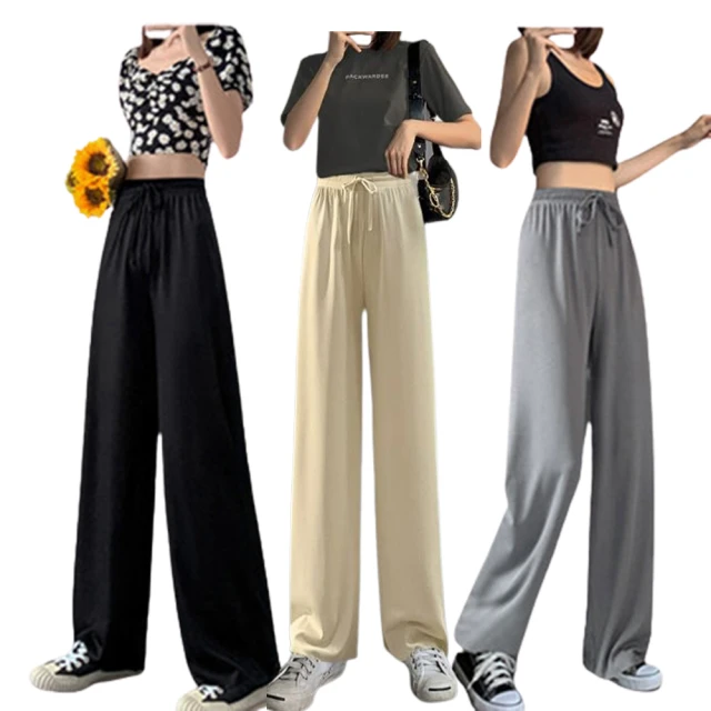 【Everyday select】高腰寬鬆顯瘦直筒牛仔褲M~XL 48~70kgs 女長褲寬褲闊腿褲 歷史價格詳細信息