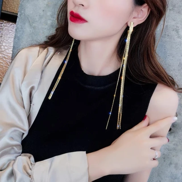 韓國個性超仙耳墜小紅心純銀耳環女氣質百搭潮人網紅簡約流蘇耳飾 歷史價格詳細信息