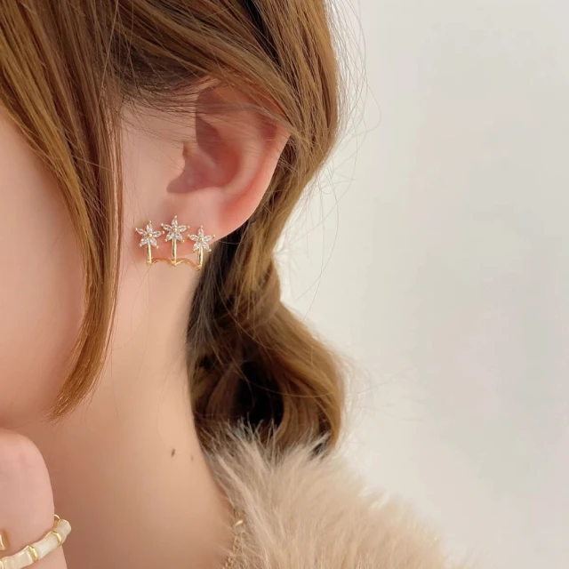 【bibi】925銀針高級感珍珠流蘇耳骨夾耳環一體式耳夾新款網紅氣質耳飾女 歷史價格詳細信息