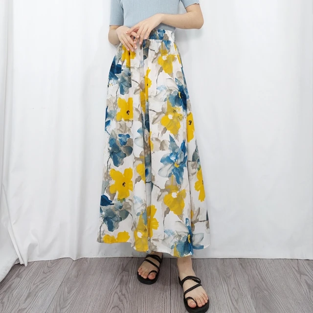 【buyer 白鵝】現貨 雪紡 垂墜感超顯瘦寬褲裙(多款任選) 歷史價格詳細信息