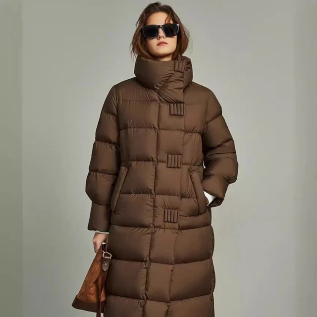 【巴黎精品】真羽絨90%白鴨絨羽絨背心羽絨衣夾克(保暖輕薄菱形V領休閒女外套5色p1bl10) 歷史價格詳細信息