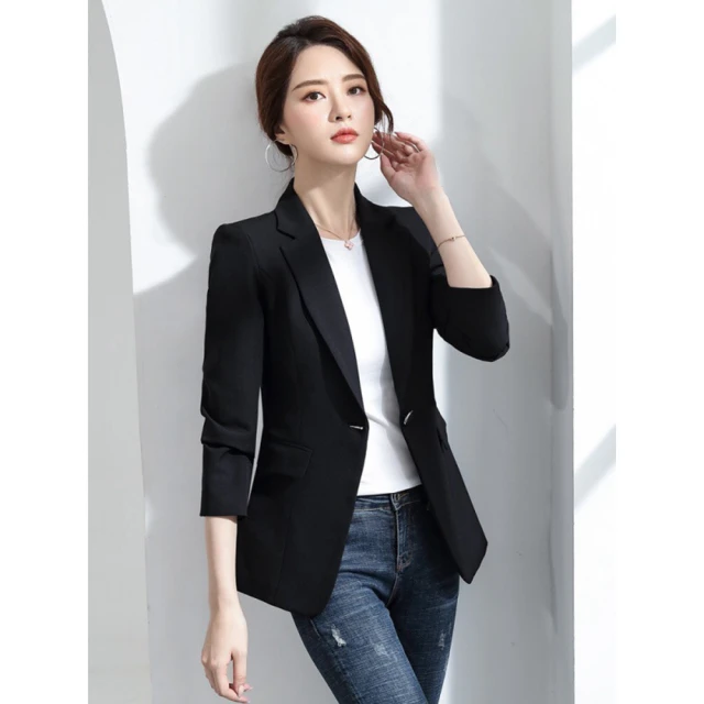 通勤西裝外套女高端春新款西服套裝裙兩件套高級感御姐風時尚 歷史價格詳細信息