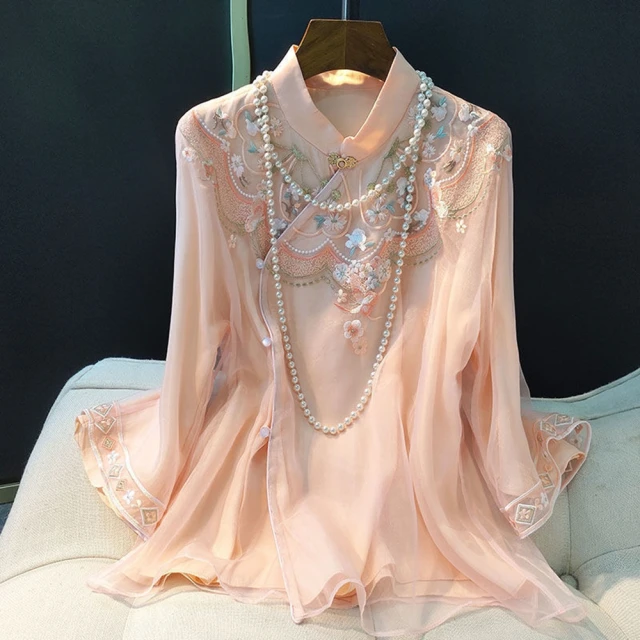 【Paiya 派亞】新中式國風假兩件針織開衫女秋冬新款旗袍領盤扣上衣毛衣外套(均碼M-2XL可穿) 歷史價格詳細信息