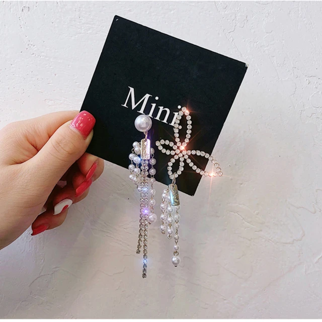 【BBHONEY】韓版耳飾 甜美簡約愛心鑲鑽珍珠耳墜耳環(網美必備款) 歷史價格詳細信息