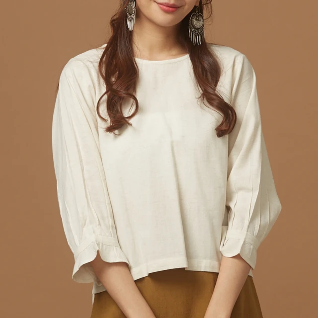 古典美 荷葉袖綁結短上衣【33011】茶禪服/中國風/國服/漢服/手染服/棉麻/亞麻/天然纖維 歷史價格詳細信息
