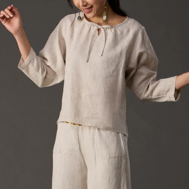 【古典美】18017刺繡抽皺小外衫(棉麻/純棉/亞麻/中國風/漢服/茶禪服/手染服) 歷史價格詳細信息