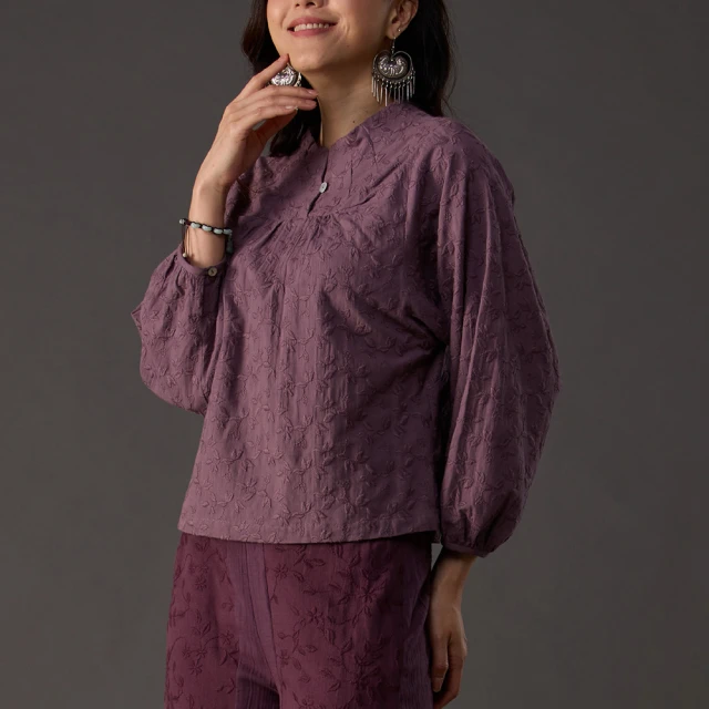 【古典美】18040刺繡荷葉袖上衣(棉麻/純棉/亞麻/中國風/漢服/茶禪服/手染服) 歷史價格詳細信息
