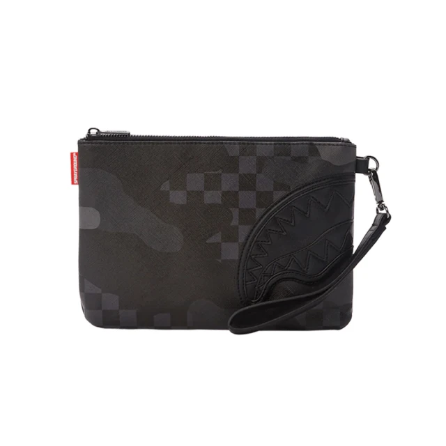 【SPRAYGROUND】3AM THE TRILOGY 圖紋鯊魚斜背包(黑色) 歷史價格詳細信息