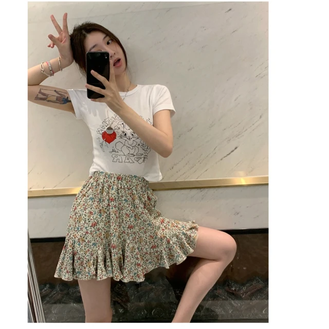 少女碎花2021新款泳衣女泡溫泉遮肚顯瘦連身保守網紅ins風性感  露天市集  全台最大的網路購物市集 歷史價格詳細信息