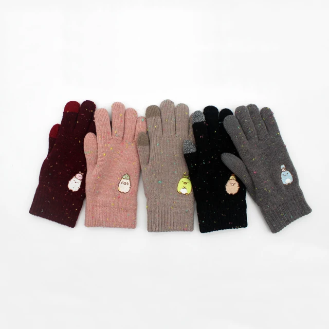 【瑟夫貝爾】角落生物大人觸控手套-#冬季保暖手套#針織緹花手套#角落小夥伴滑手機手套#台灣製MIT毛手套#角落生物觸 歷史價格詳細信息