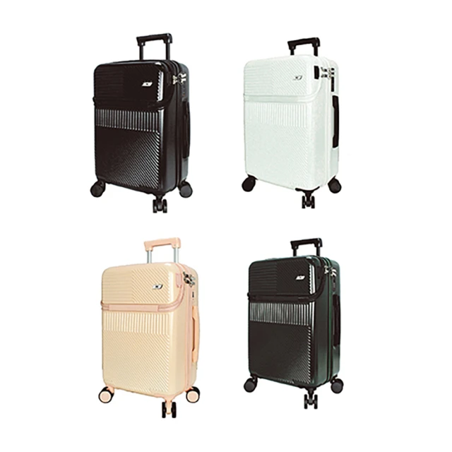 【SNOW.bagshop】24吋行李箱前開拉鍊(360度飛機輪固定密碼鎖PC+ABS材質) 價格比較,價格查詢,歷史價格詳細信息