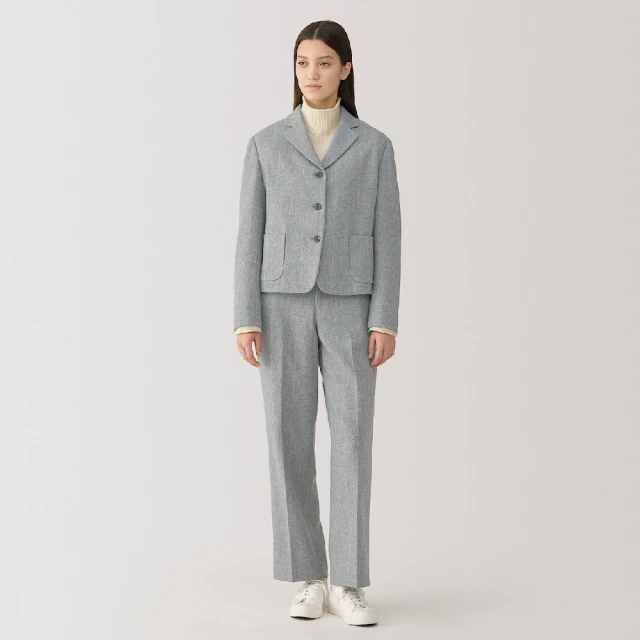 【MUJI 無印良品】MUJI Labo女萊賽爾混蠶絲螺紋緊身褲(共2色) 歷史價格詳細信息