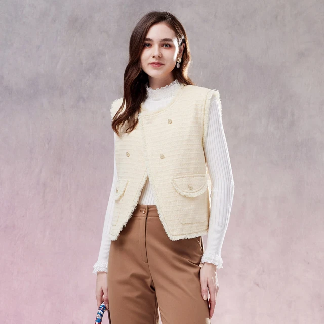 【MYVEGA 麥雪爾】MA小香風異材質拼接雪紡袖上衣-三款任選(小香風/雪紡上衣/長袖上衣) 歷史價格詳細信息