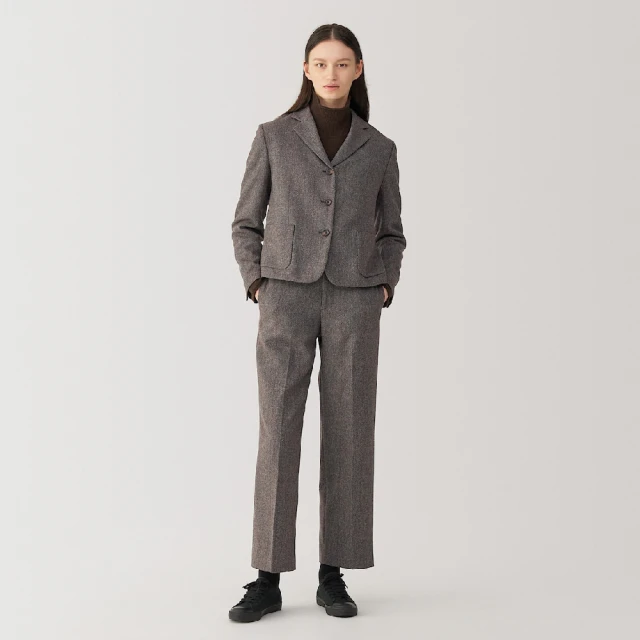 【MUJI 無印良品】MUJI Labo女萊賽爾混蠶絲螺紋緊身褲(共2色) 歷史價格詳細信息