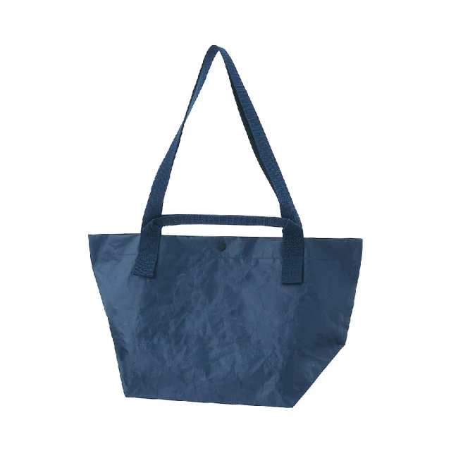 【MUJI 無印良品】聚乙烯迷你托特包/深藍.約45x26x19cm 歷史價格詳細信息