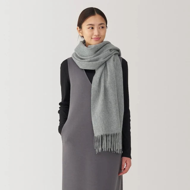 【MUJI 無印良品】羊毛圍巾(共5色) 歷史價格詳細信息