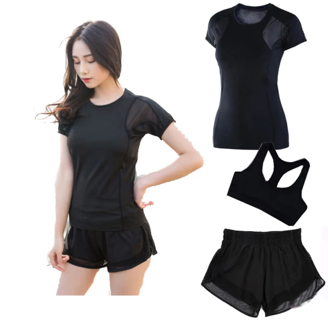 【泳衣果】泳衣泳裝M-3L夏洛短袖抽繩二件式泳裙 歷史價格詳細信息