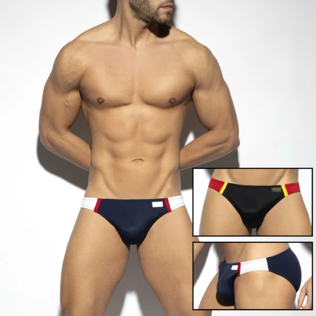 西班牙ES collection 時尚幾何黑色三角褲 歷史價格詳細信息