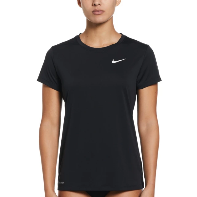 Nike 耐吉 短袖 Swim Hydro Tee 女款 白 黑 速乾 防曬 抗UV 防曬衣 NESSD350-100 歷史價格詳細信息