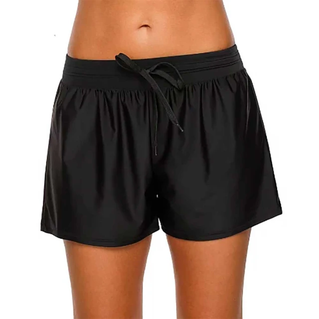 【SEASONS BIKINI】UPF50+訂製顯瘦四角黑色泳褲 -256 歷史價格詳細信息