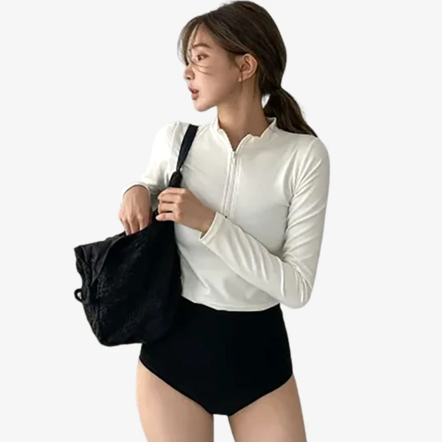 【SEASONS BIKINI】小胸必備荷葉邊連身泳衣 -672 歷史價格詳細信息